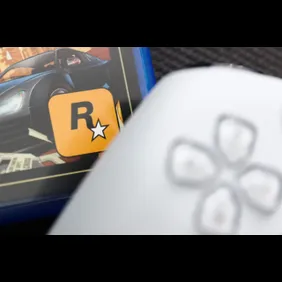 GTA V PlayStation Game Photo Illustration