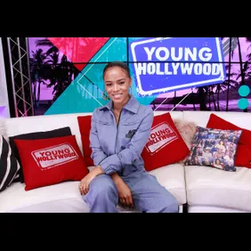 Serayah Visit Young Hollywood Studio