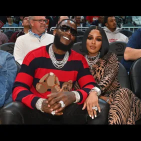 Celebrities Attend Memphis Grizzlies v Atlanta Hawks