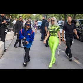 Celebrity Sightings - Paris Fashion Week - Haute Couture Fall Winter 2022 2023 - Day Two