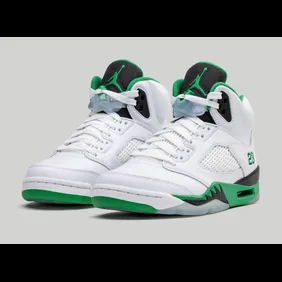 Air-Jordan-5-V-Lucky-Green
