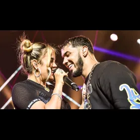 Anuel AA &amp; Karol G In Concert - New York, NY