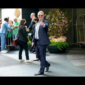 Celebrity Sightings In New York - May 16, 2022