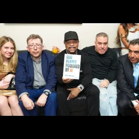 Ice-T and Noel Ashman host Mark Minevich's book “Our Planet Powered by AI