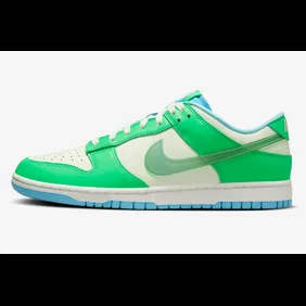 Nike-Dunk-Low-Green-Shock-Aquarius-Blue