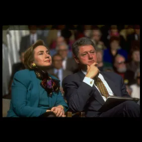 Bill Clinton And Hillary Rodham Clinton