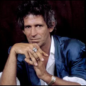 Portrait Of Keith Richards