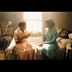 On the Set of "The Color Purple"