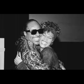Stevie Wonder and Whitney Houston