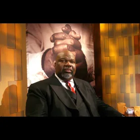 T.D. Jakes and Hezekiah Walker visit the set of "Meet the Faith" - May 3, 2006