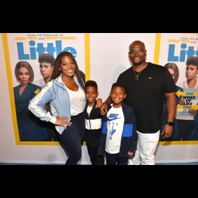 Atlanta Red Carpet Screening Of "Little" With Regina Hall, Issa Rae, Marsai Martin, Will Packer And Tina Gordon At Regal Atlantic Station