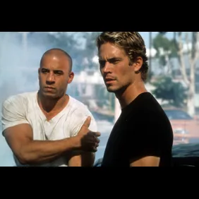 Vin Diesel And Paul Walker In 'The Fast And The Furious'
