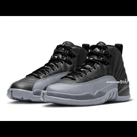 Air-Jordan-12-Black-Wolf-Grey