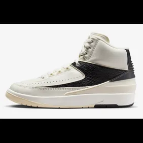 Air-Jordan-2-Sail-Black-Womens