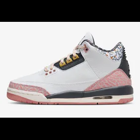 Air-Jordan-3-GS-Red-Stardust-441140-100