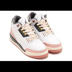 Air-Jordan-3-GS-Red-Stardust