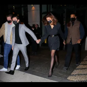 Celebrity Sightings In New York - February 16 2022