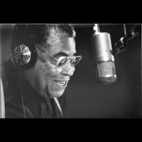 James Earl Jones In A Recording Studio