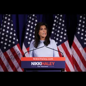 Nikki Haley Delivers Speech On Abortion In Virginia