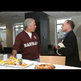 Jeffrey Epstein with Professor Alan Dershowitz