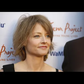 Actress Jodie Foster arrives on the red