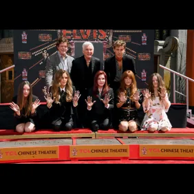 TCL Chinese Theatre Hosts Handprint Ceremony Honoring Priscilla Presley, Lisa Marie Presley And Riley Keough