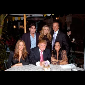 Group Portrait At Mar-A-Lago