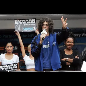 Howard Stern Hands Out Special Thanksgiving Gifts With SCORES Dancers