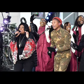 Pharrell Performs On NBC's "Today"