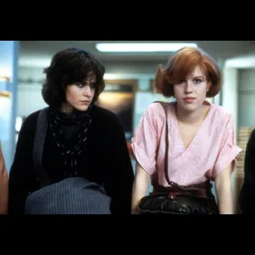 Ally Sheedy And Molly Ringwald In 'The Breakfast Club'