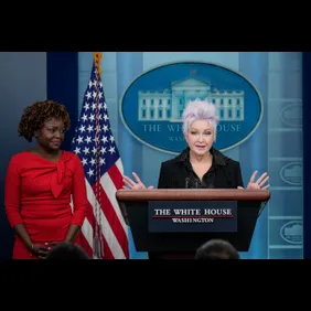 Press Secretary Karine Jean-Pierre Holds Daily White House Briefing