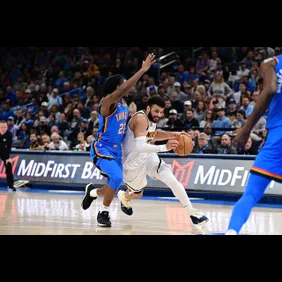 Denver Nuggets v Oklahoma City Thunder