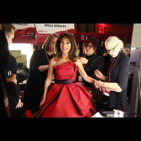 The American Heart Association's Go Red for Women Red Dress Collection 2019 - Backstage