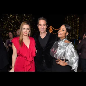 Hollywood Foreign Press Association Hosts Annual Holiday Party And Golden Globes 75th Anniversary Special Screening - Inside