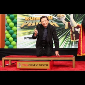 Actor James Hong Hand/Footprint In Cement Ceremony AT TCL Chinese Theatre