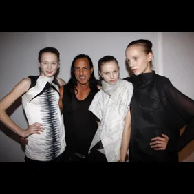 Rick Owens- Paris Fashion Week Sp/Sum 08- Arrivals &amp;Front Row