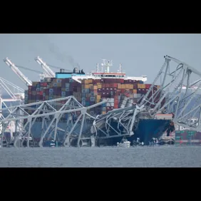 Baltimore's Francis Scott Key Bridge Collapses After Being Struck By Cargo Ship
