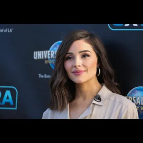 Olivia Culpo, Rohan Oza And Taylor Hill Visit "Extra"