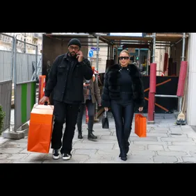 Celebrity Sightings In Paris - January 22, 2024