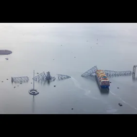 Baltimore's Francis Scott Key Bridge Collapses After Being Struck By Cargo Ship