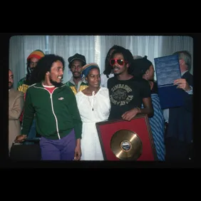 The Wailers at Gold Record Ceremony