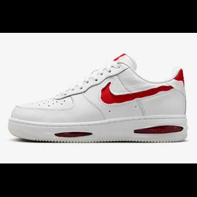 Nike Air Force 1 Low Evo “White/University Red” Official Photos