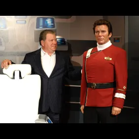 William Shatner Immortalized In Wax As Captain Kirk At Madame Tussaud's Wax Museum