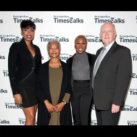 "The Color Purple" TimesTalks: Jennifer Hudson, Cynthia Erivo, Alice Walker, John Doyle