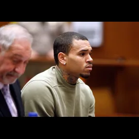 Chris Brown Court Appearance