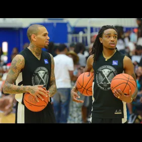 Team Luda Vs Team Breezy Celebrity Basketball Game