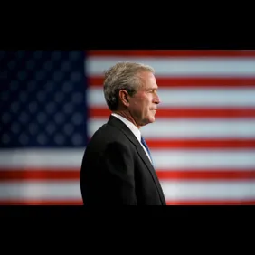 President Bush Campaigns In New Jersey