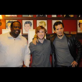 John Leguizamo Unveils "American Buffalo" On Broadway Caricatures at Sardi's