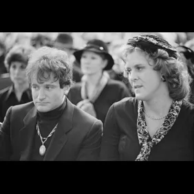 On the set of "The World according to Garp"