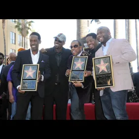 Boyz II Men Honored On The Hollywood Walk Of Fame